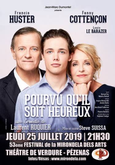 POURVU QU'IL SOIT HEUREUX - FRANCIS HUSTER